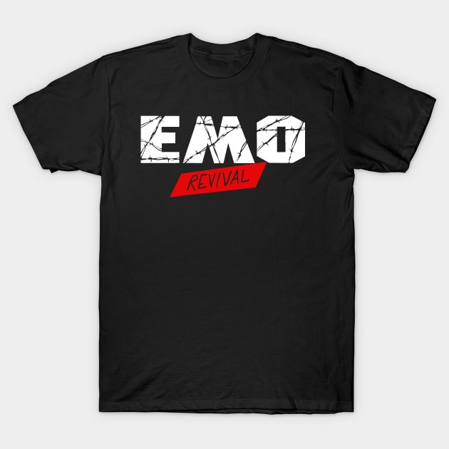 Emo Revival T-Shirt by crimsonmaskmerch